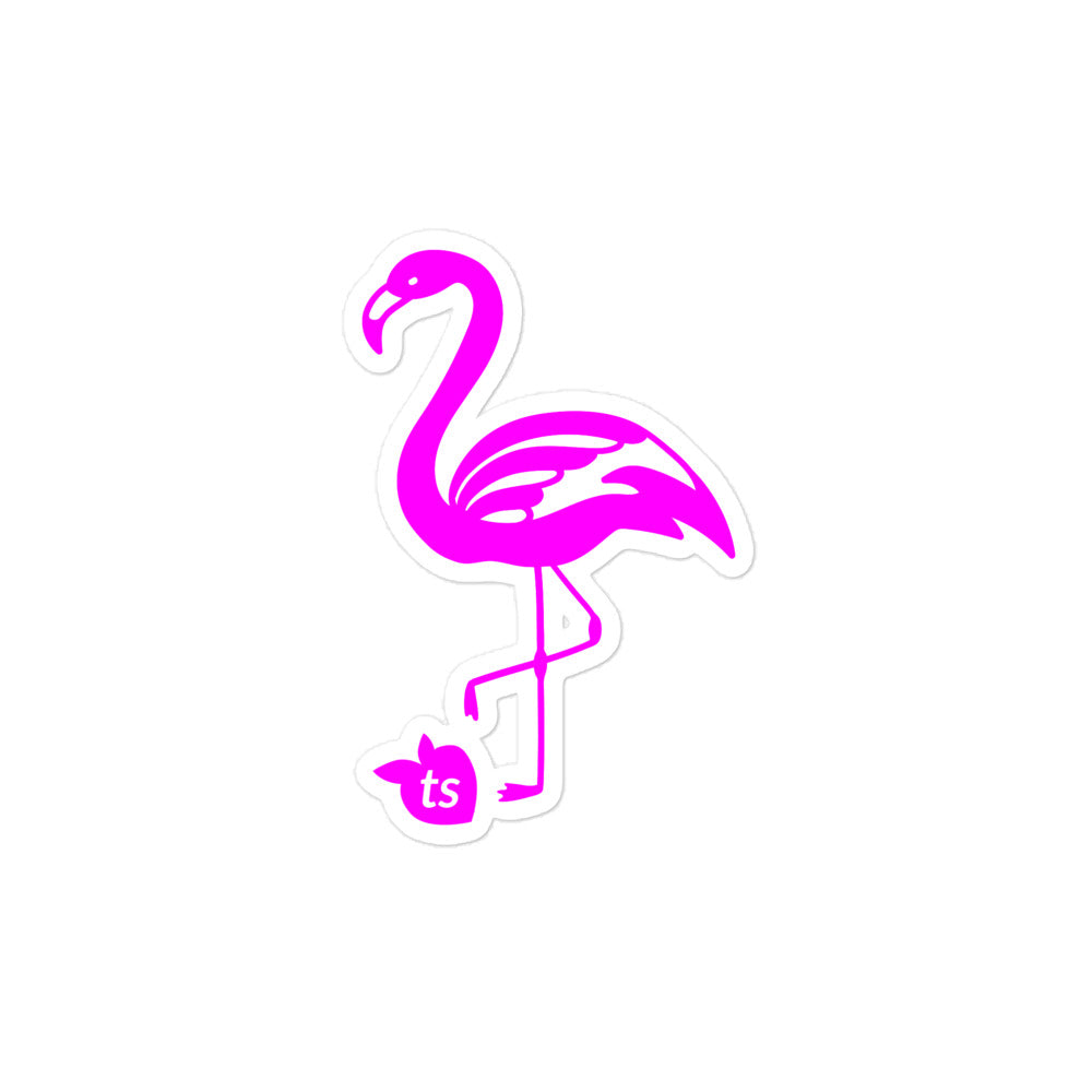 tsgabrielle • Flamant Rose • Bubble-Free Stickers • 3 Sizes