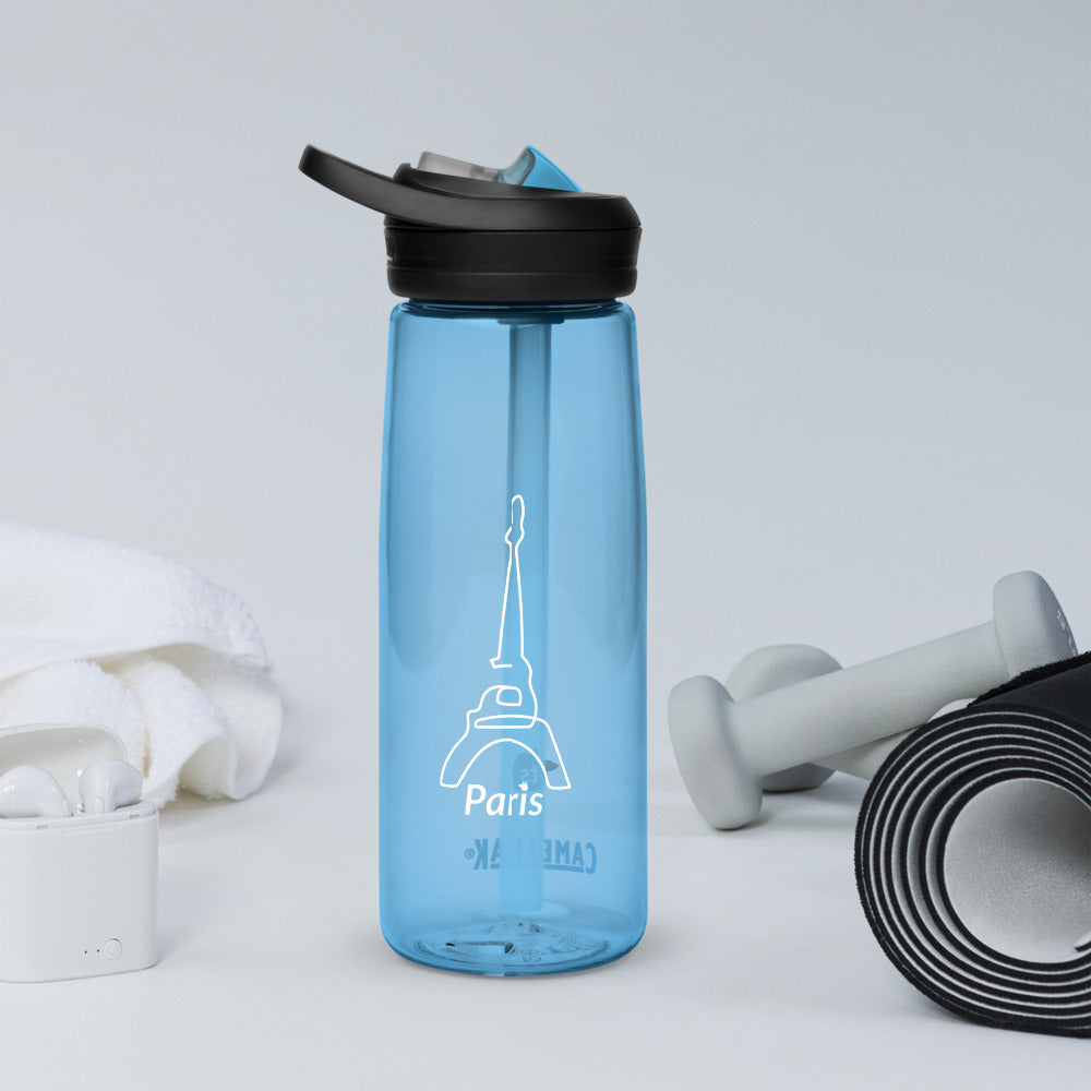 tsgabrielle • Paris - La Tour Eiffel • Sports Water Bottle • 5 Colors • 25 oz - 739 ml