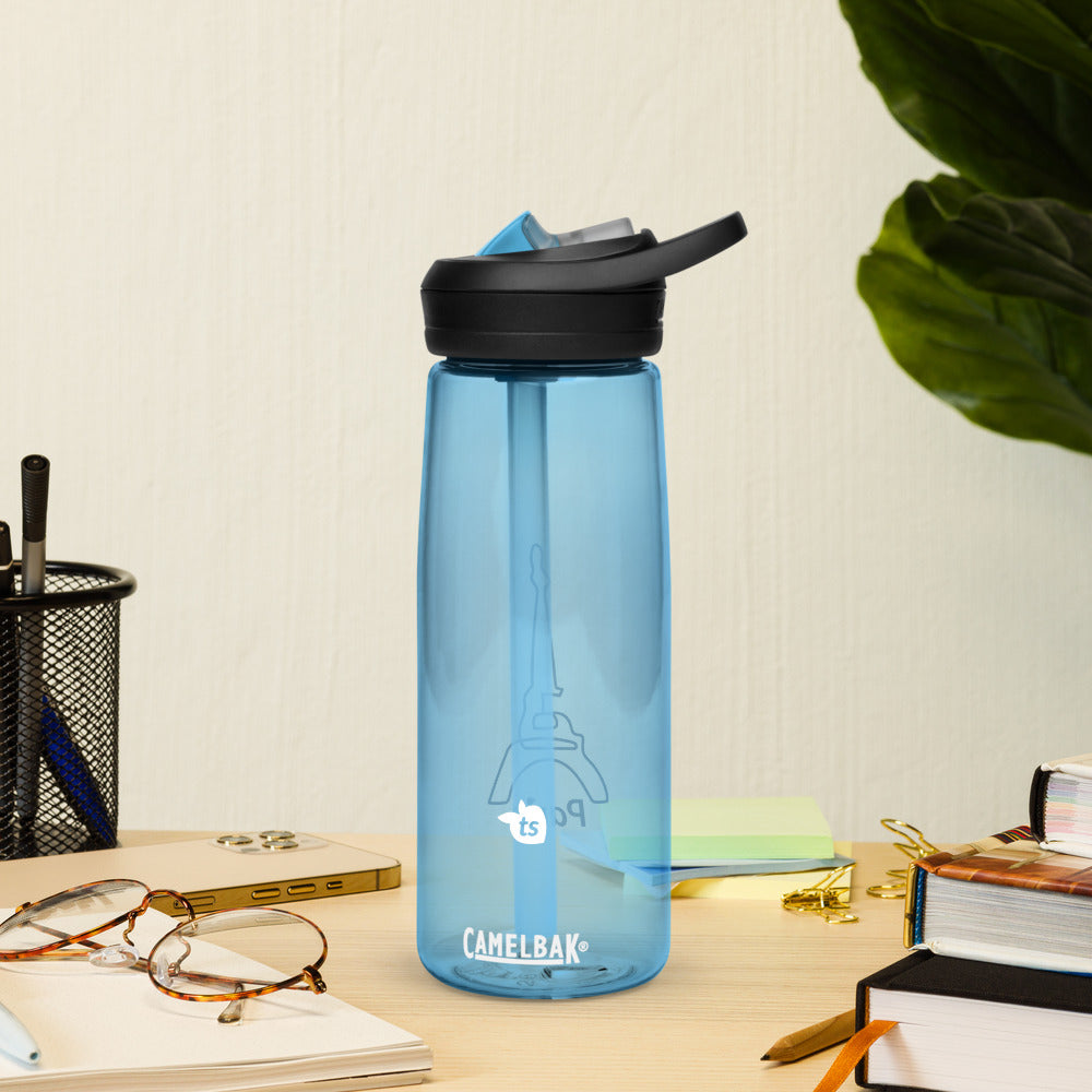 tsgabrielle • Paris - La Tour Eiffel • Sports Water Bottle • 5 Colors • 25 oz - 739 ml