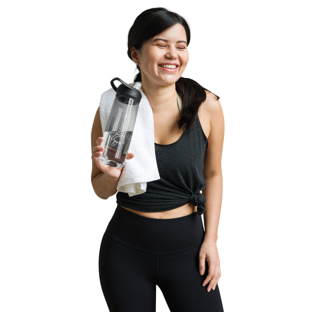 tsgabrielle • Paris - La Tour Eiffel • Sports Water Bottle • 5 Colors • 25 oz - 739 ml