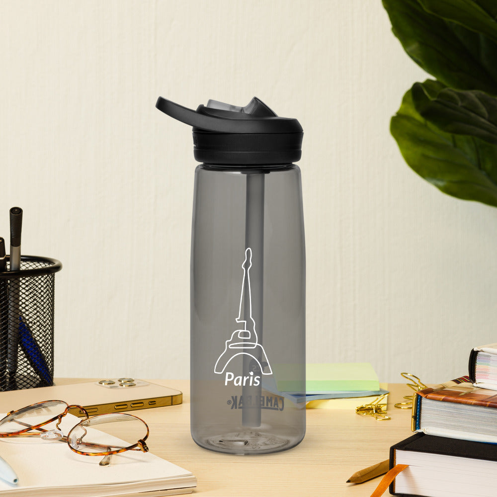 tsgabrielle • Paris - La Tour Eiffel • Sports Water Bottle • 5 Colors • 25 oz - 739 ml