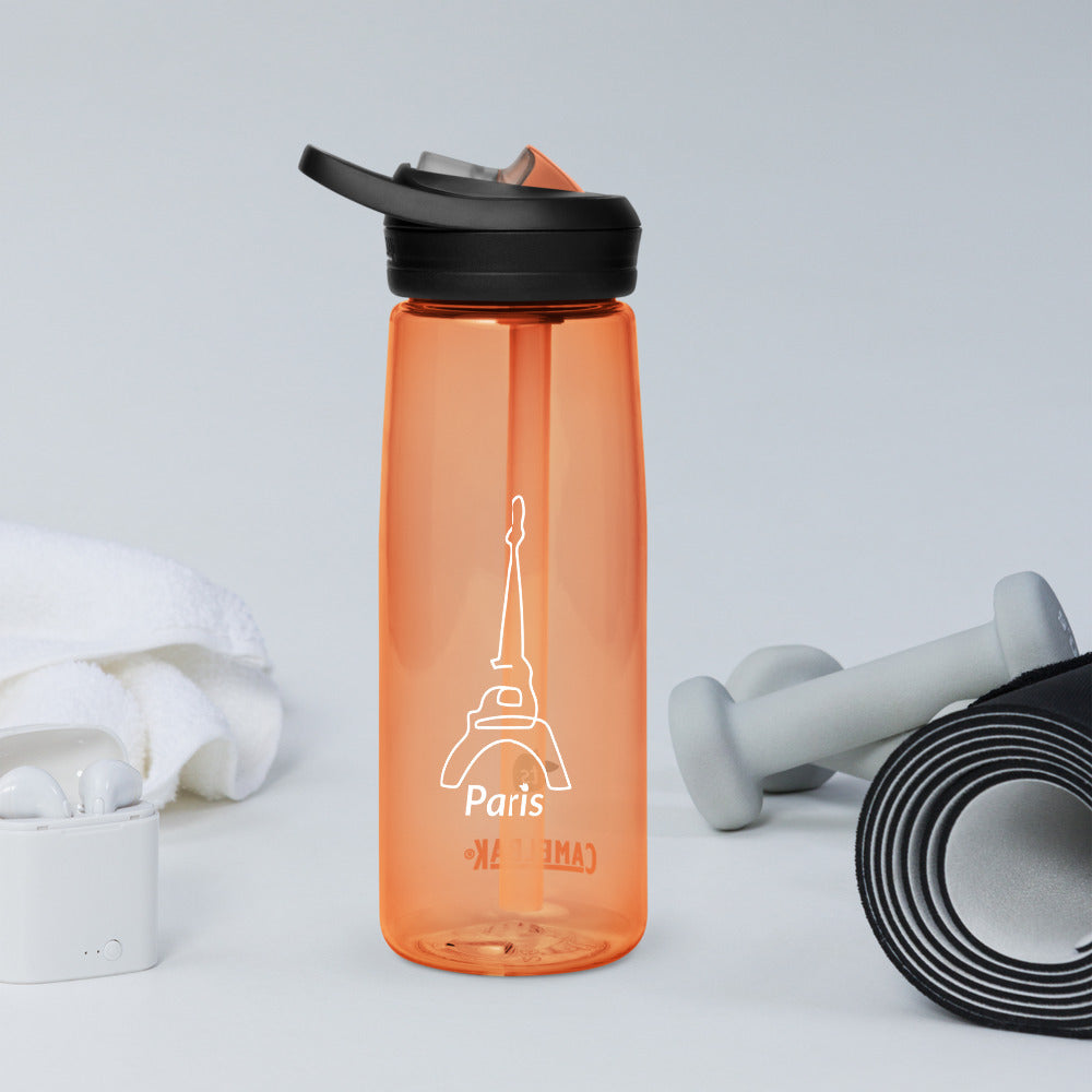 tsgabrielle • Paris - La Tour Eiffel • Sports Water Bottle • 5 Colors • 25 oz - 739 ml