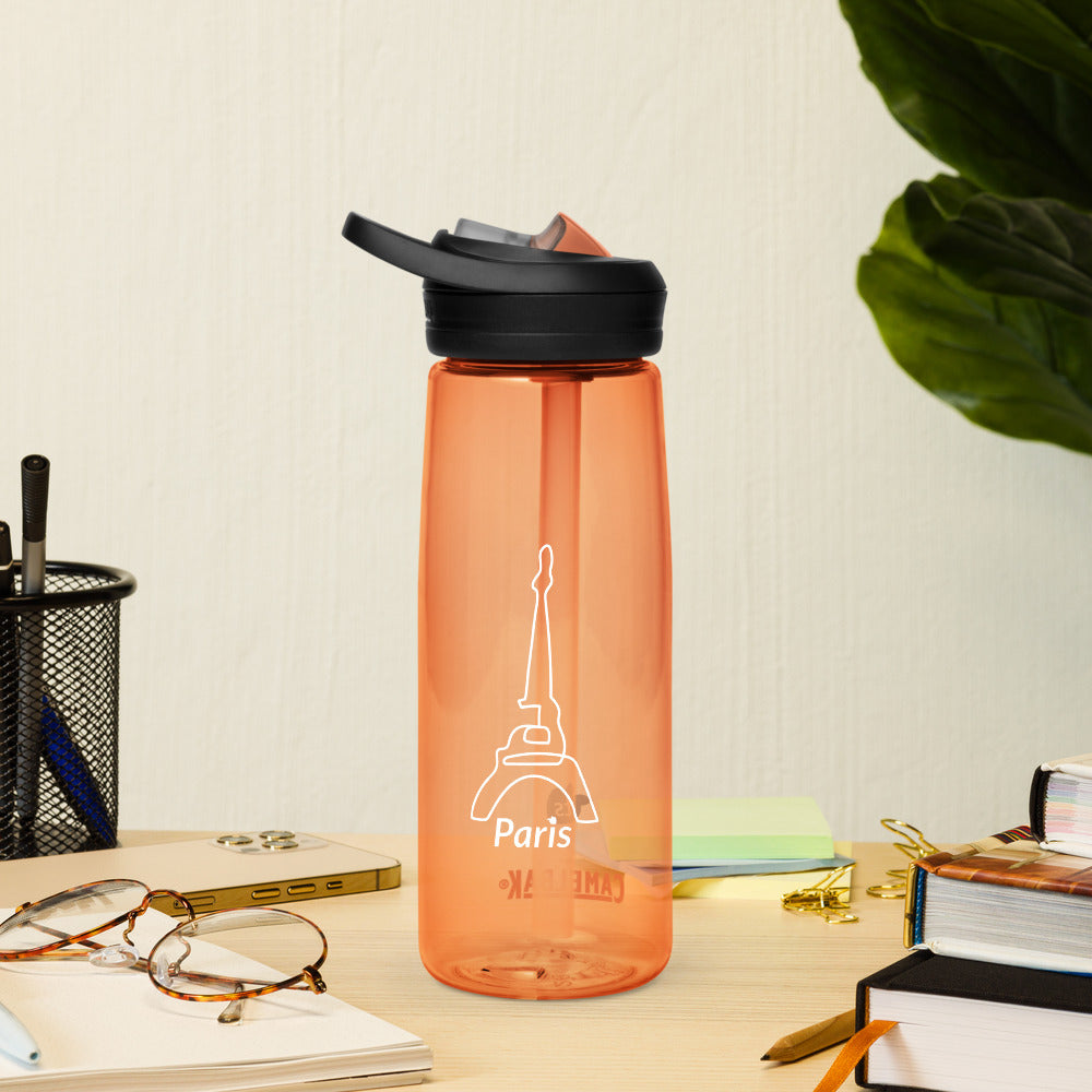 tsgabrielle • Paris - La Tour Eiffel • Sports Water Bottle • 5 Colors • 25 oz - 739 ml