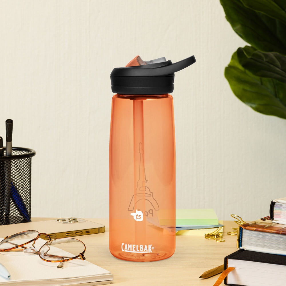 tsgabrielle • Paris - La Tour Eiffel • Sports Water Bottle • 5 Colors • 25 oz - 739 ml