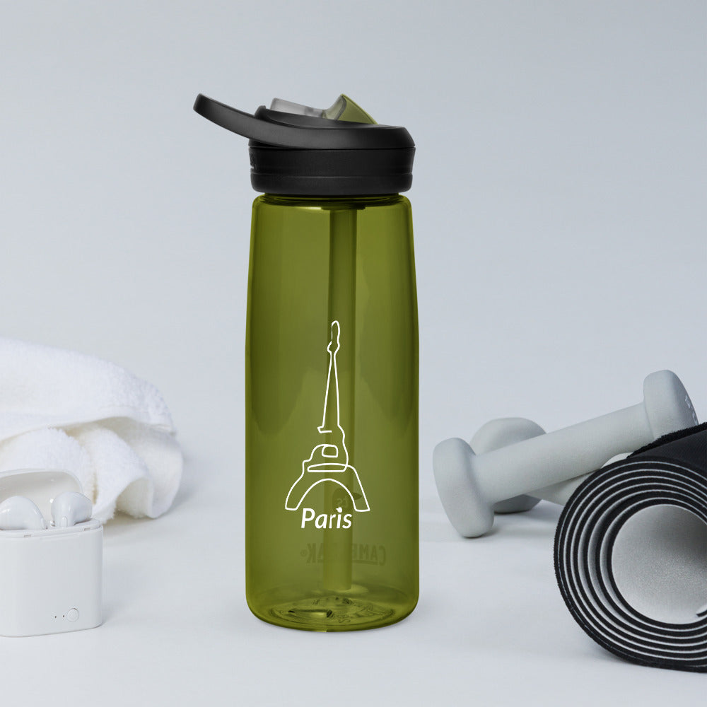 tsgabrielle • Paris - La Tour Eiffel • Sports Water Bottle • 5 Colors • 25 oz - 739 ml