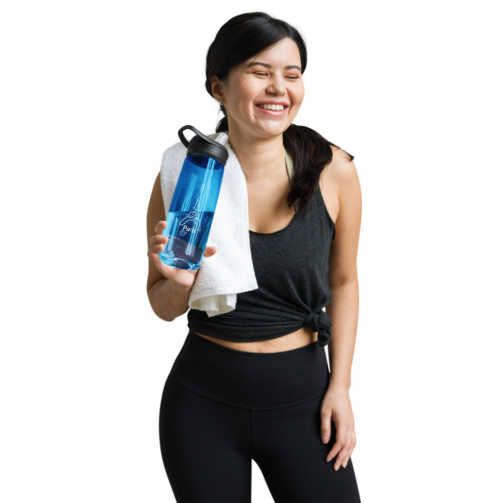 tsgabrielle • Paris - La Tour Eiffel • Sports Water Bottle • 5 Colors • 25 oz - 739 ml