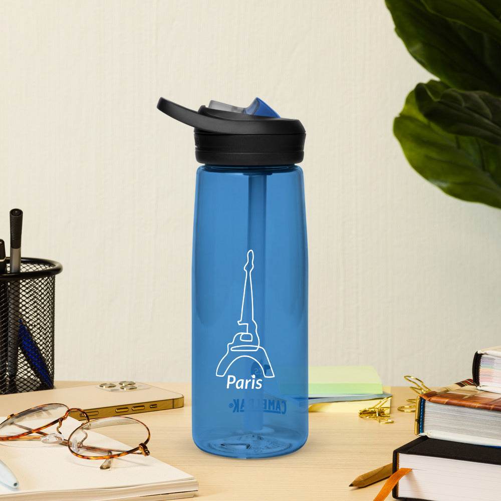 tsgabrielle • Paris - La Tour Eiffel • Sports Water Bottle • 5 Colors • 25 oz - 739 ml