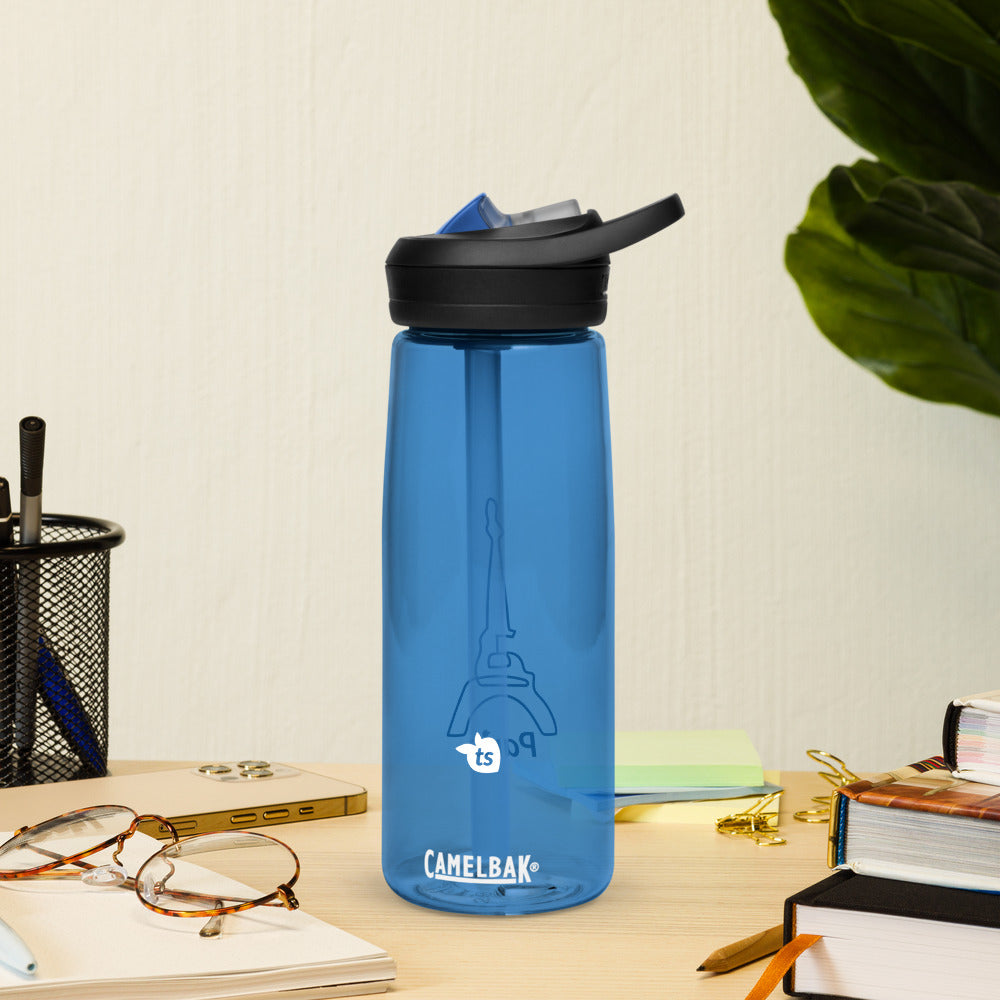 tsgabrielle • Paris - La Tour Eiffel • Sports Water Bottle • 5 Colors • 25 oz - 739 ml