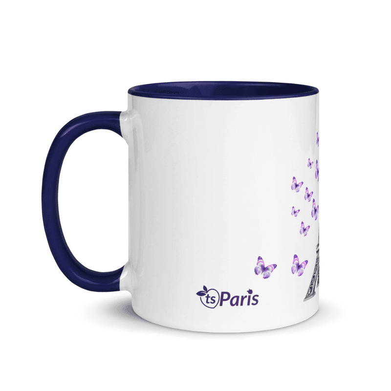 tsgabrielle® • Paris - La Tour Eiffel • Mug With Color Inside • Ceramic • 11 oz