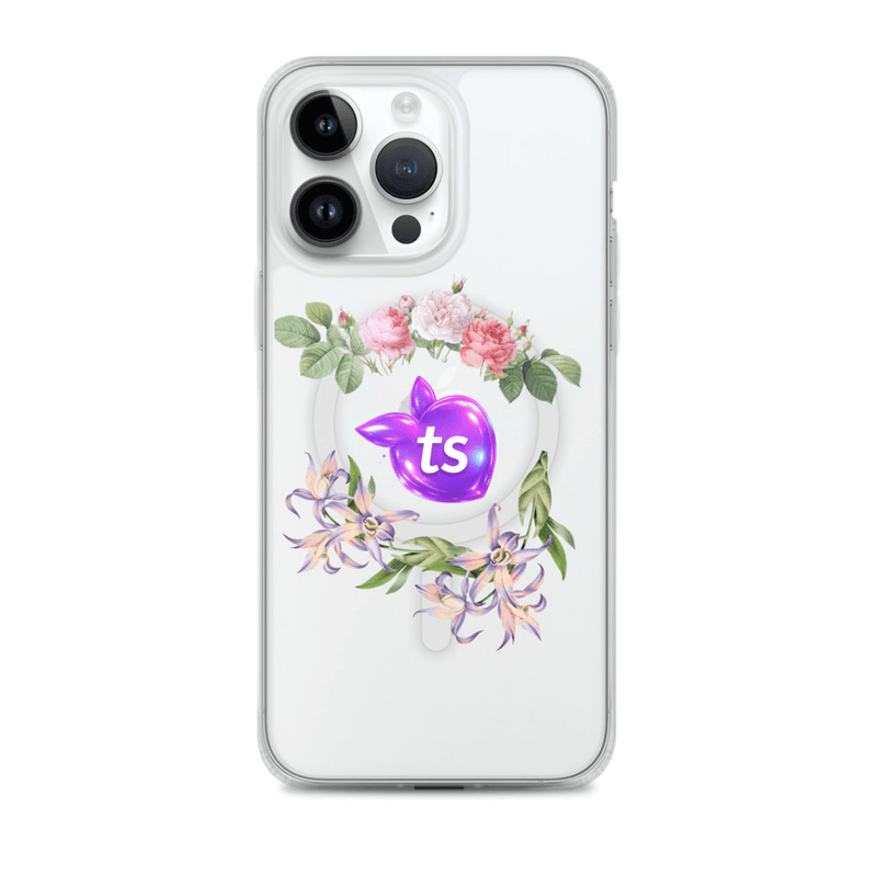 tsgabrielle® • TransFLOWer™ • Case Compatible with iPhone® • Clear • MagSafe® • Latest Mode mockup 8