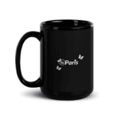 tsgabrielle® • Paris • Glossy Mug • Black • Ceramic • 2 Sizes mockup 8