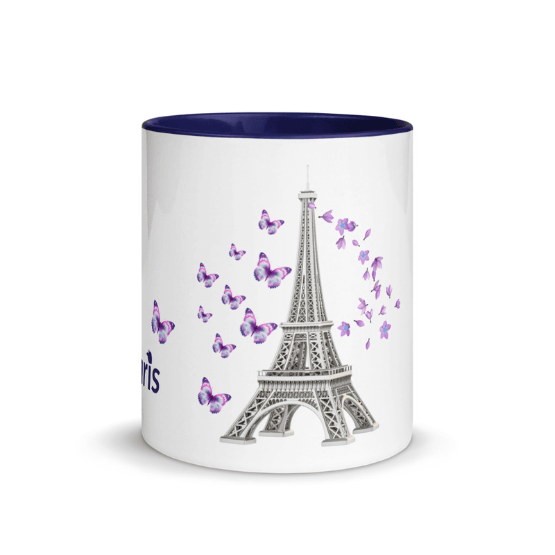 3 - tsgabrielle® • Paris - La Tour Eiffel • Mug With Color Inside • Ceramic • 11 oz