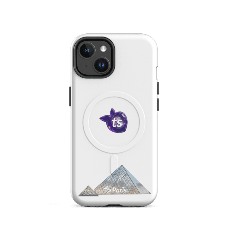 tsgabrielle® Paris - The Louvre Pyramid • Tough Case • MagSafe® • Compatible with iPhone® • Latest Models