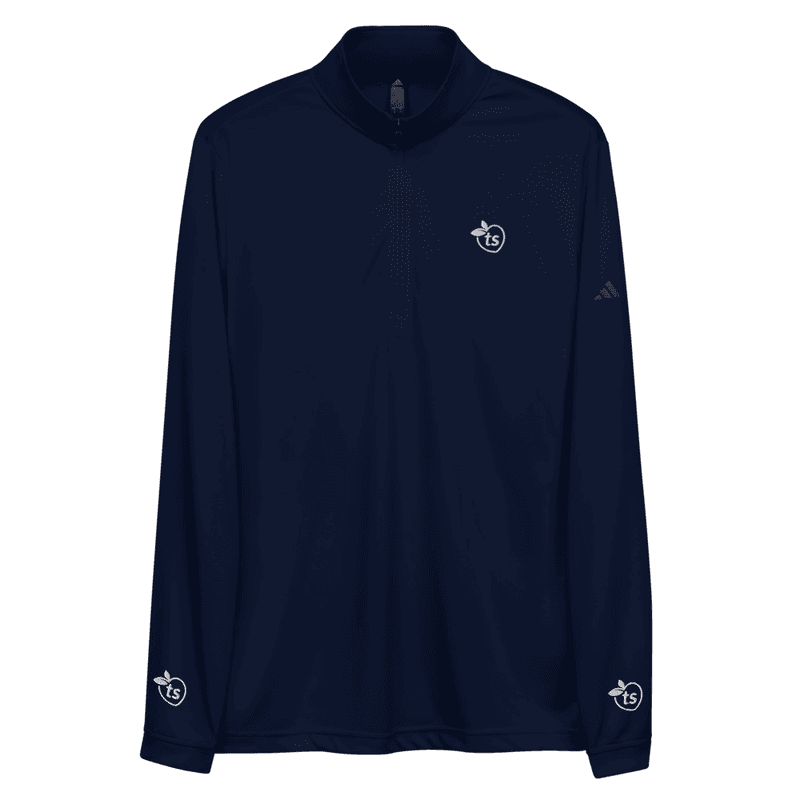 adidas® x tsgabrielle® • For Him • Quarter Zip Pullover • Dark Colors mockup 13