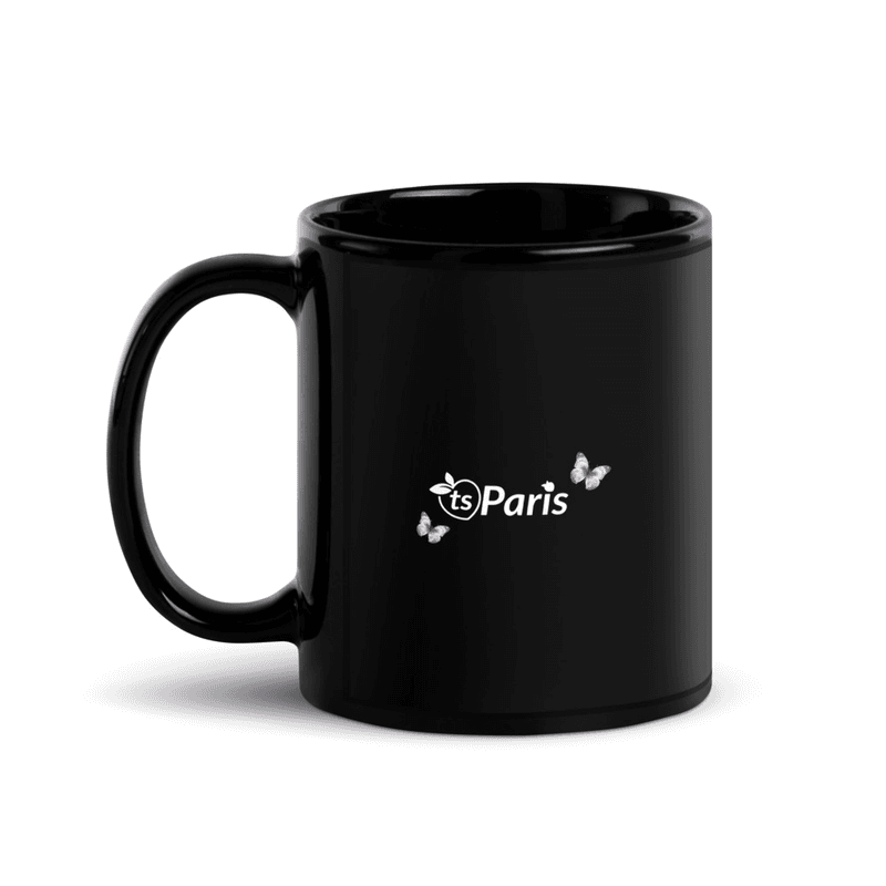 tsgabrielle® • Paris • Glossy Mug • Black • Ceramic • 2 Sizes