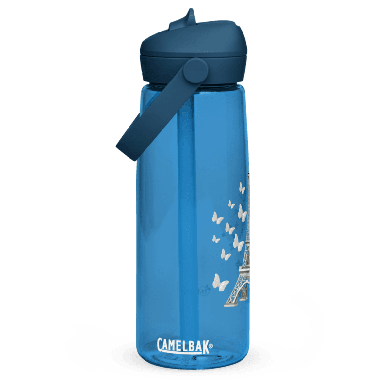 CamelBak® Eddy®  by tsgabrielle® • Paris - La Tour Eiffel • Sports Water Bottle • Flip Straw • 2 Colors • 25 oz