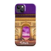 tsgabrielle® • Paris - Arc de Triomphe • Snap Case Compatible with iPhone® • Latest Models mockup 41