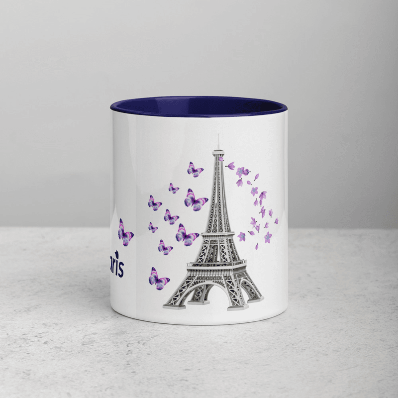 tsgabrielle® • Paris - La Tour Eiffel • Mug With Color Inside • Ceramic • 11 oz