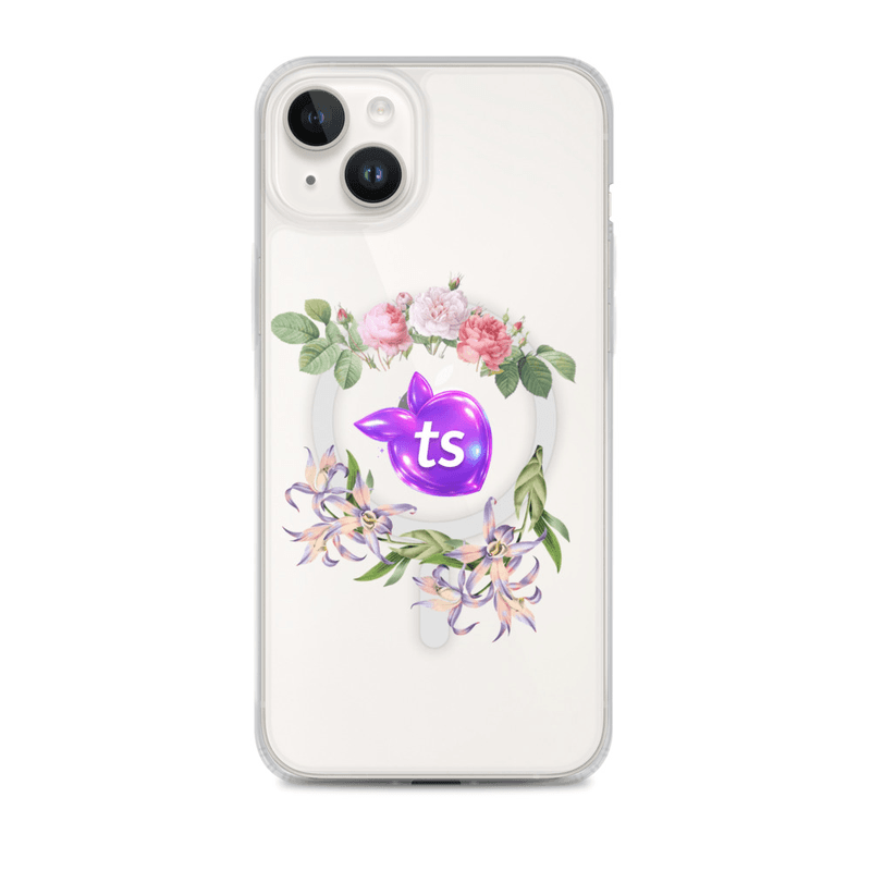 tsgabrielle® • TransFLOWer™ • Case Compatible with iPhone® • Clear • MagSafe® • Latest Mode