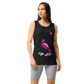 tsgabrielle® • For Her • Flamant Rose • Garment-Dyed Tank Top • Black mockup 2