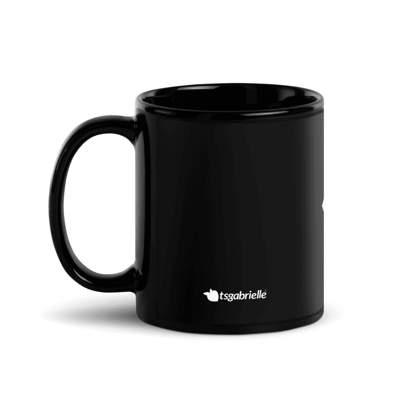 tsgabrielle® • Glossy Mug • Black • Ceramic • 2 Sizes
