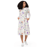 tsgabrielle® • For Her • TransFLOWer™ • Long Midi Dress mockup 2