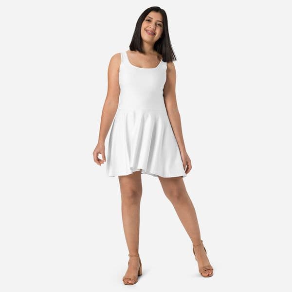 tsgabrielle® • For Her • TransFLOWer™ • Skater Dress  mockup 14