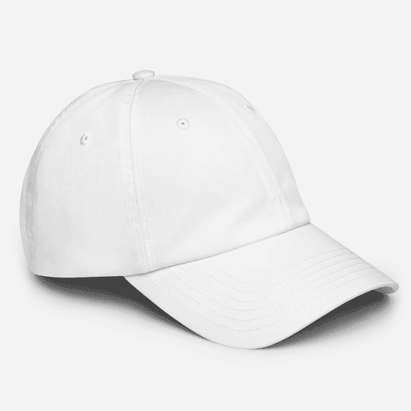 Under Armour® by tsgabrielle® • Dad Hat • White mockup 6