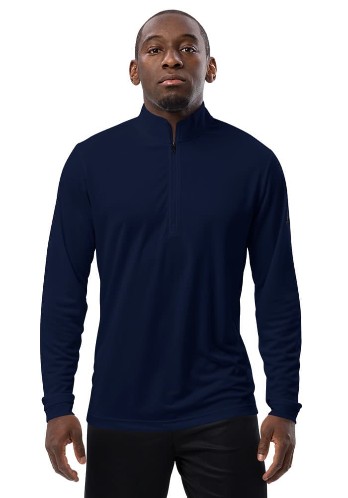 adidas® x tsgabrielle® • For Him • Quarter Zip Pullover • Dark Colors mockup 16