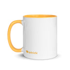 tsgabrielle • Mug with Color Golden Yellow Inside • Ceramic • 325 ml