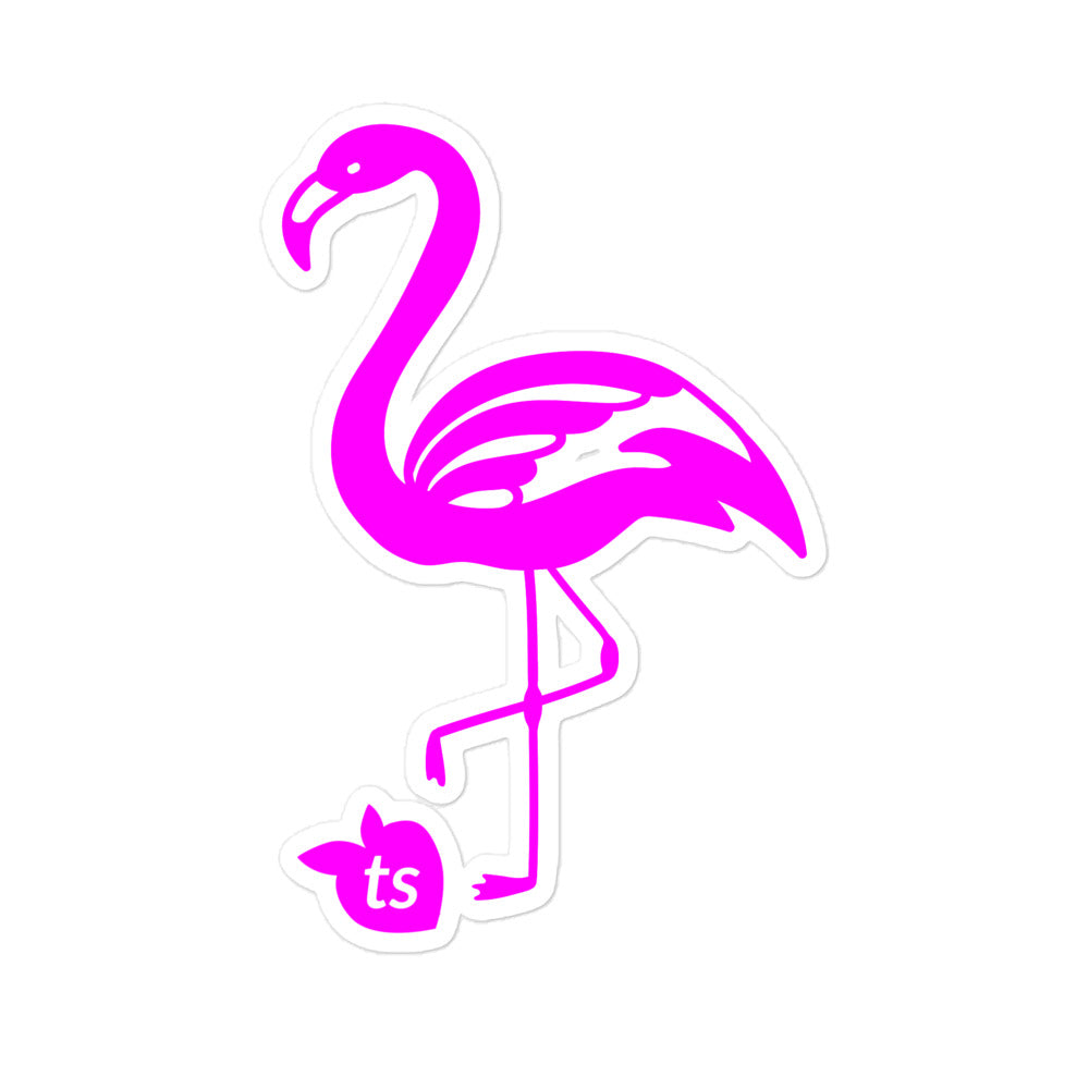 tsgabrielle • Flamant Rose • Bubble-Free Stickers • 3 Sizes