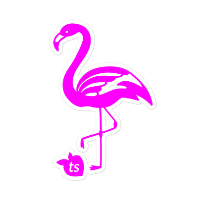 tsgabrielle • Flamant Rose • Bubble-Free Stickers • 3 Sizes