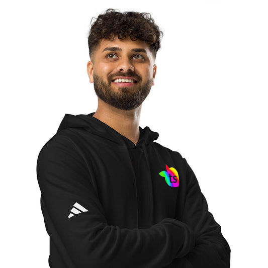adidas® by tsgabrielle • Pride 2025 • Men's • Fleece Hoodie • Black - tsgabrielle