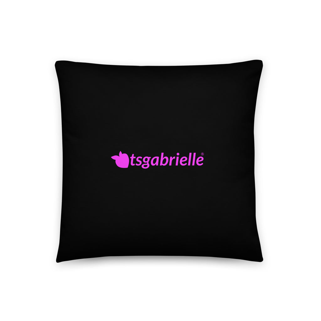 tsgabrielle®  • Flamant Rose • Pillows • Black • 3 Sizes