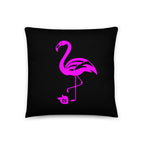 tsgabrielle®  • Flamant Rose • Pillows • Black • 3 Sizes