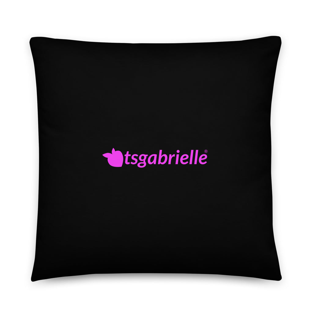 tsgabrielle®  • Flamant Rose • Pillows • Black • 3 Sizes