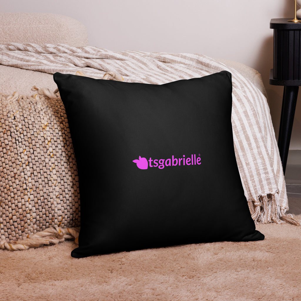 tsgabrielle®  • Flamant Rose • Pillows • Black • 3 Sizes