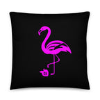 tsgabrielle®  • Flamant Rose • Pillows • Black • 3 Sizes