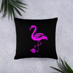 tsgabrielle®  • Flamant Rose • Pillows • Black • 3 Sizes