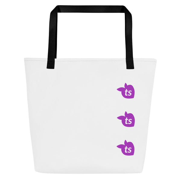 tsgabrielle® • Tote Bag • White • 16" x 20" • White One size Lightweight