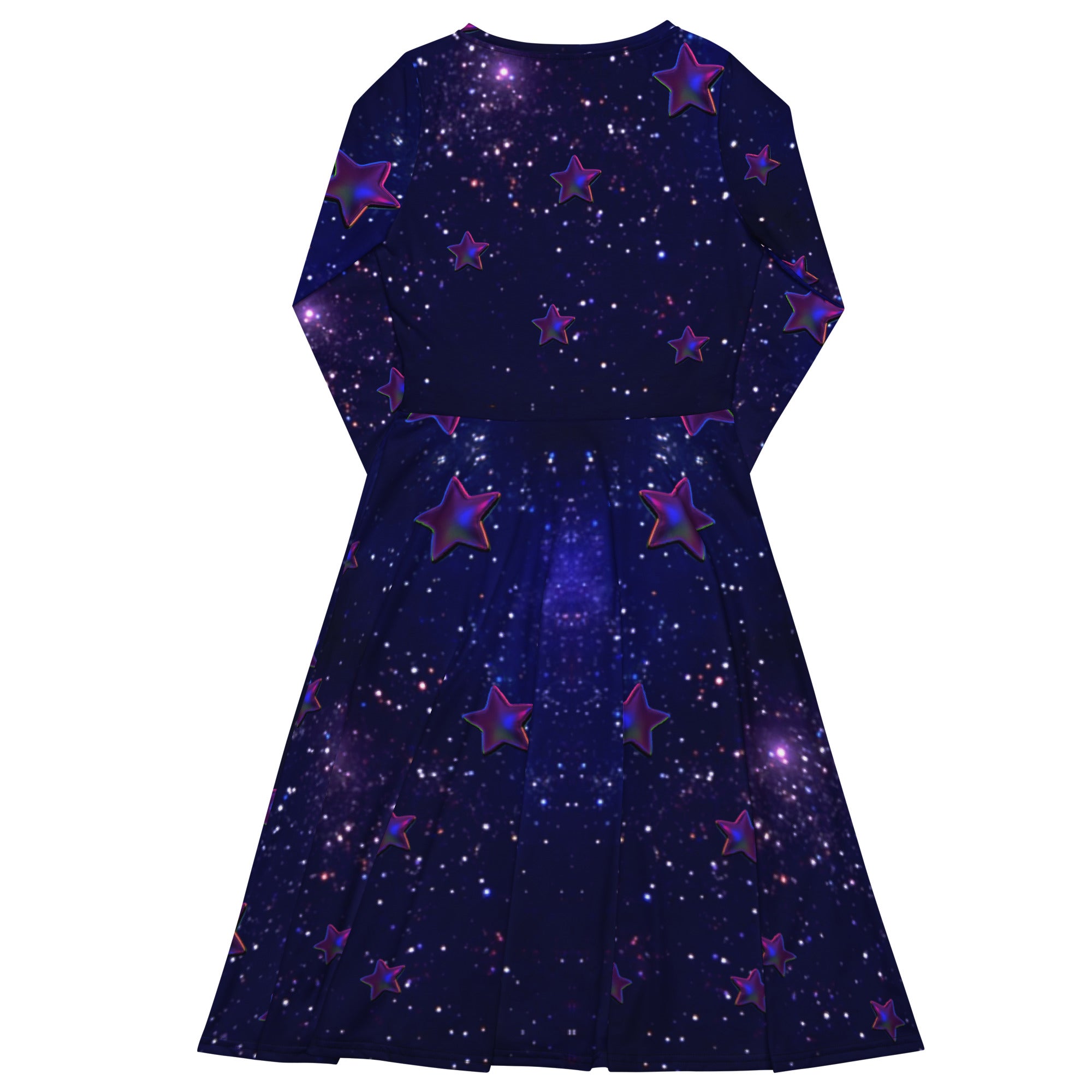 tsgabrielle® • For Her 👗 • 🌌✨Édition Spatiale • Cosmic Edition • Long Sleeve Midi Dress  
