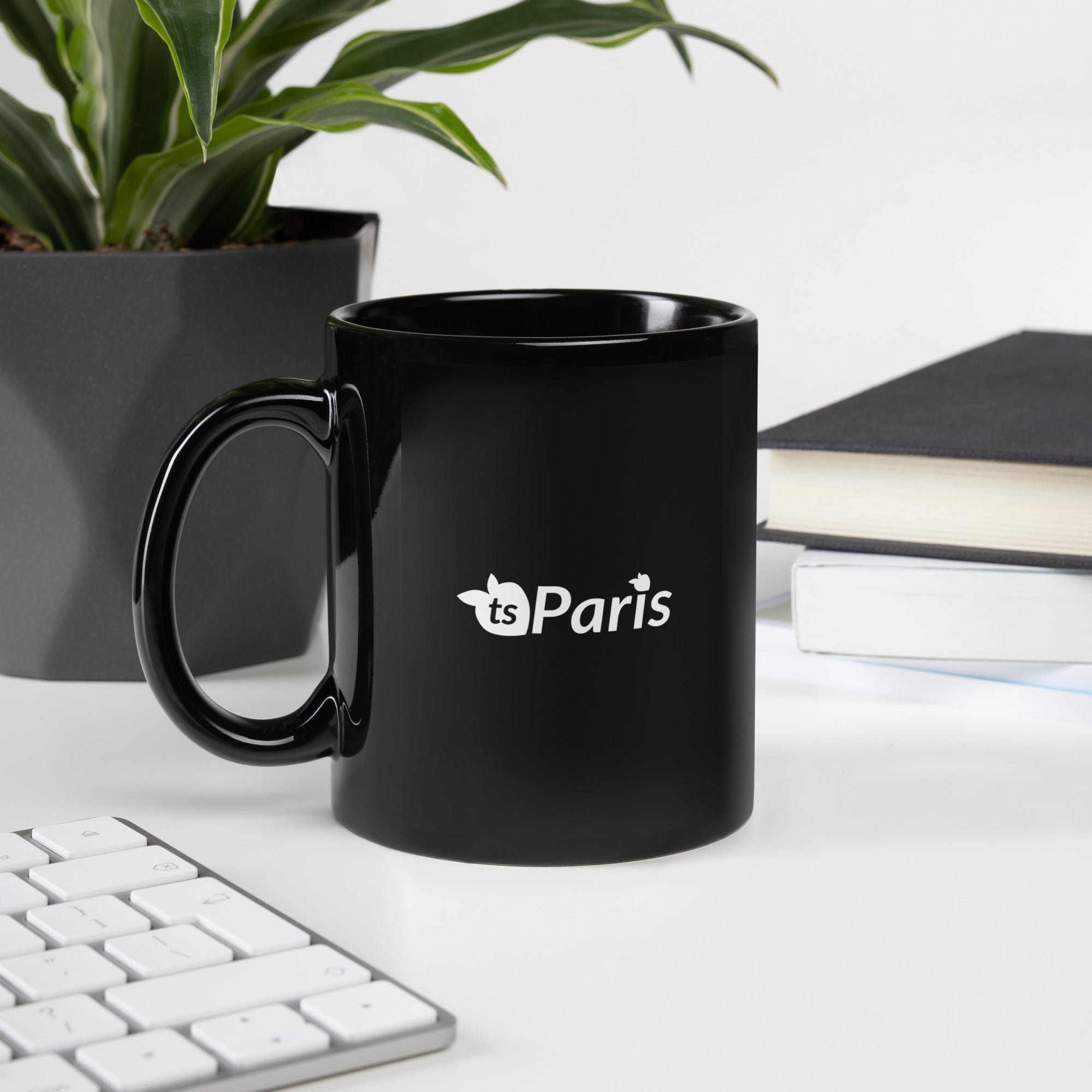 tsgabrielle • Paris • Glossy Mug • Black • Ceramic • 2 Sizes