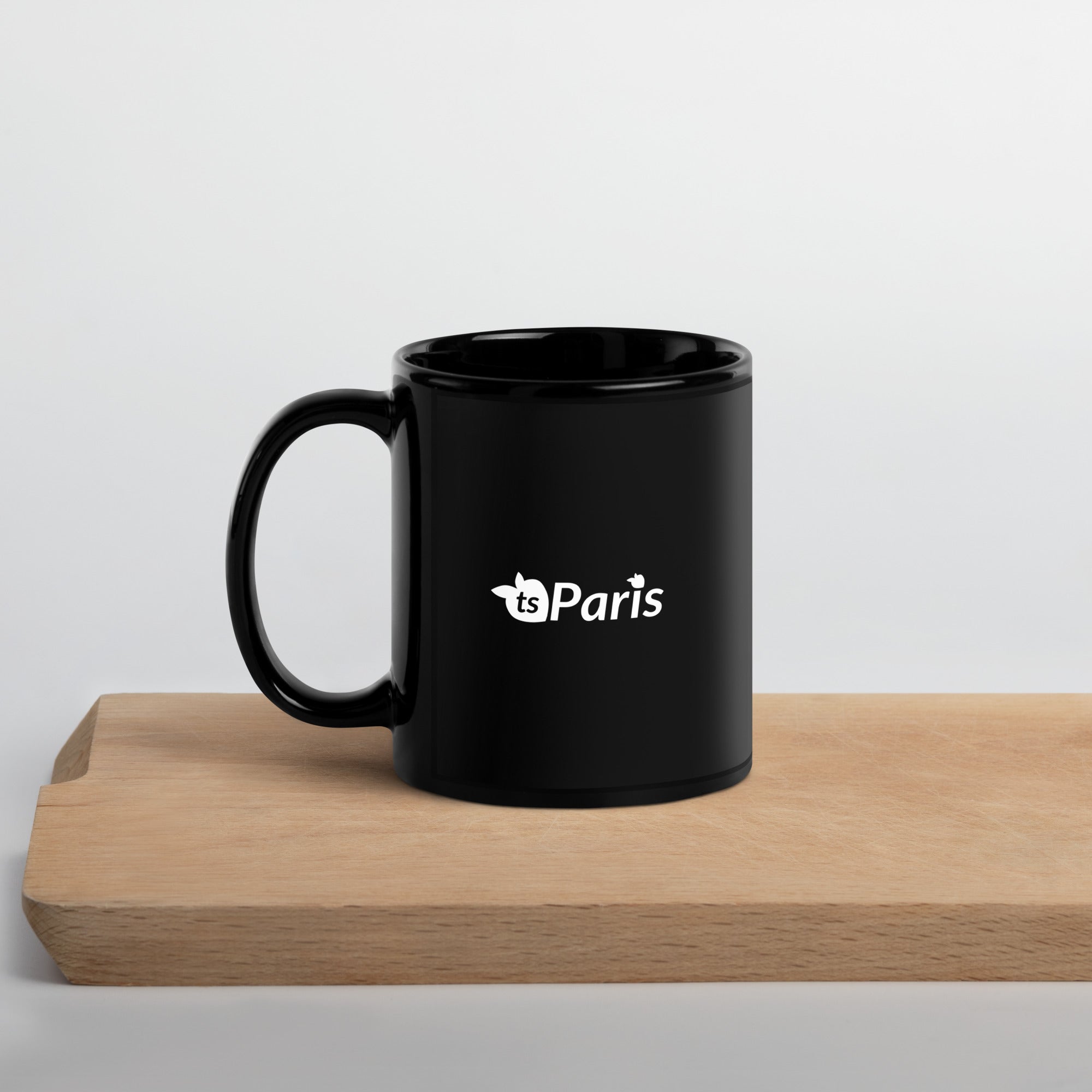 tsgabrielle • Paris • Glossy Mug • Black • Ceramic • 2 Sizes