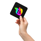tsgabrielle® • Pride 25 • Cork-Back Coaster • Black
