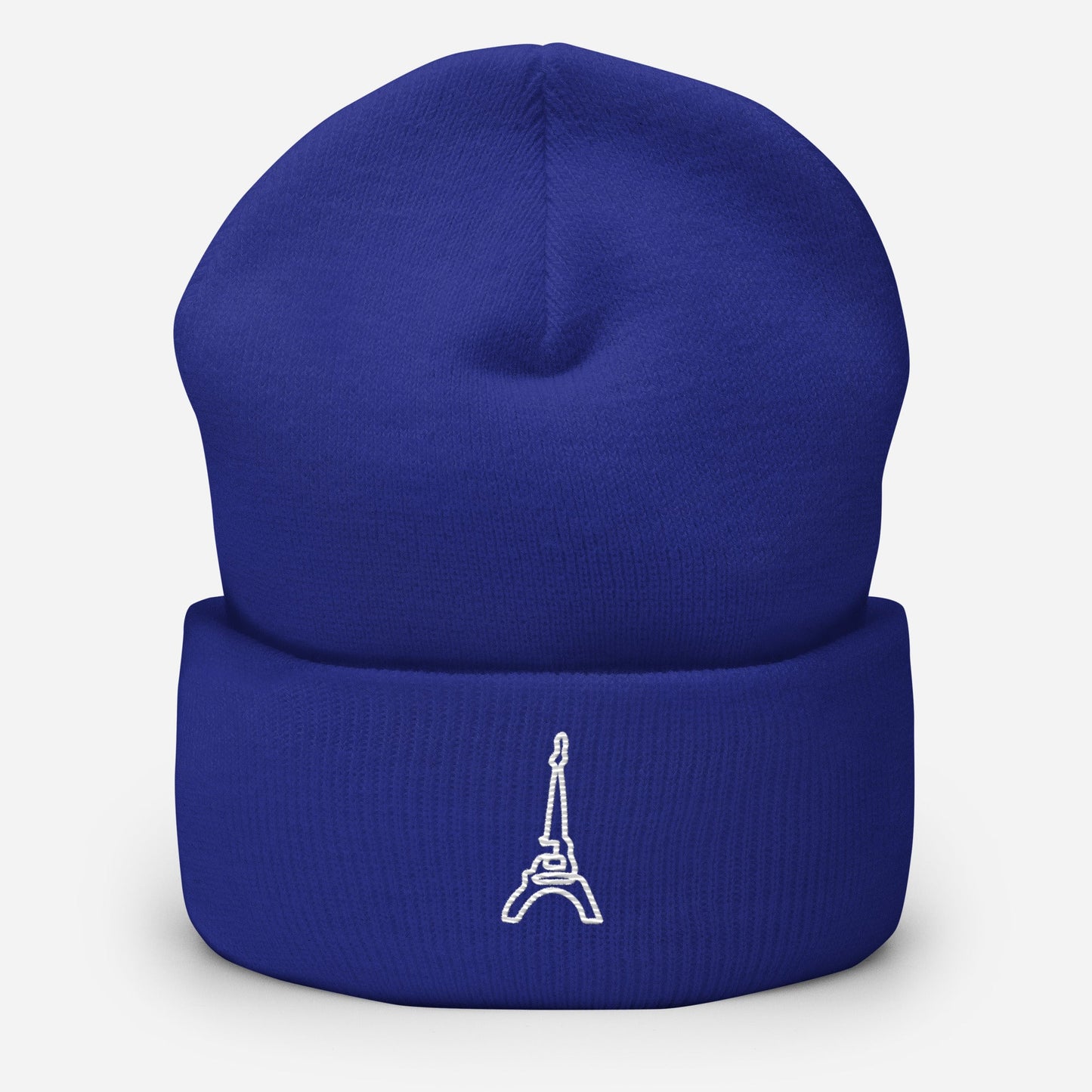 Cuffed Beanie Blue (Paris) • tsgabrielle™ USA • • Cuffed Beanie Blue (Paris)