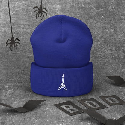 Cuffed Beanie Blue (Paris) • tsgabrielle™ USA • • Cuffed Beanie Blue (Paris)