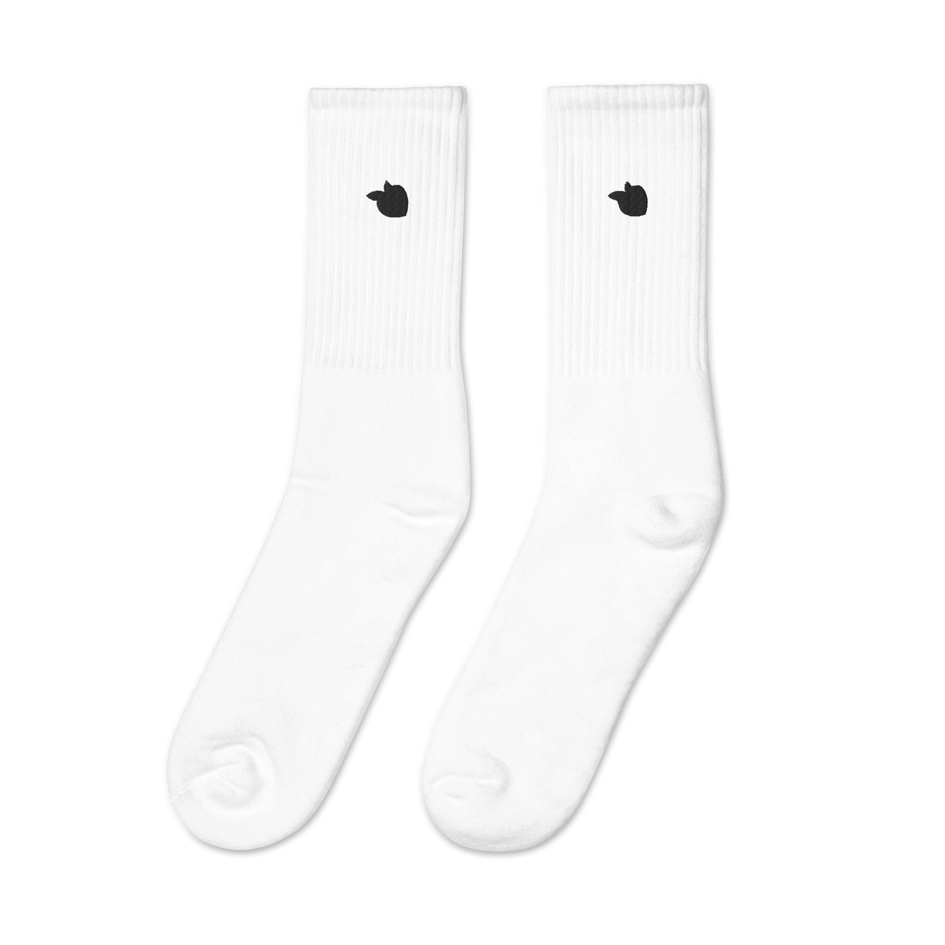 Embroidered Socks White • tsgabrielle™ USA • • Embroidered Socks White