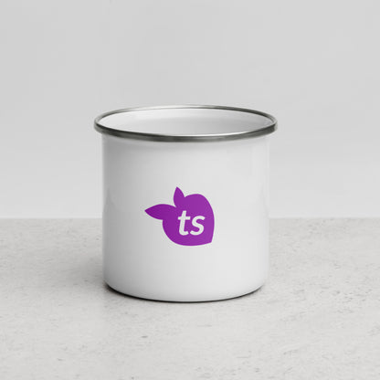 tsgabrielle • Enamel Mug • White • 11 oz