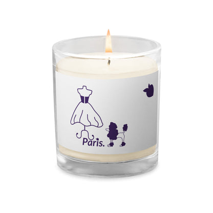 Glass Jar Soy Wax Candle (Paris) • tsgabrielle™ USA • • Glass Jar Soy Wax Candle (Paris)