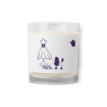 Glass Jar Soy Wax Candle (Paris) • tsgabrielle™ USA • • Glass Jar Soy Wax Candle (Paris)